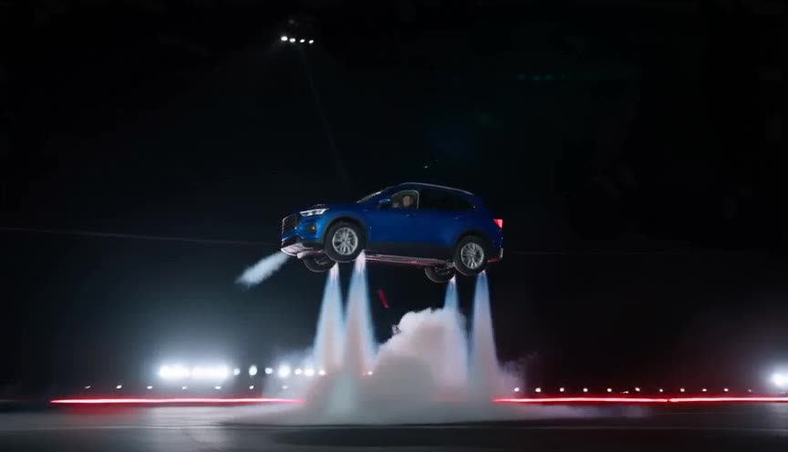 Flying Car Stunt